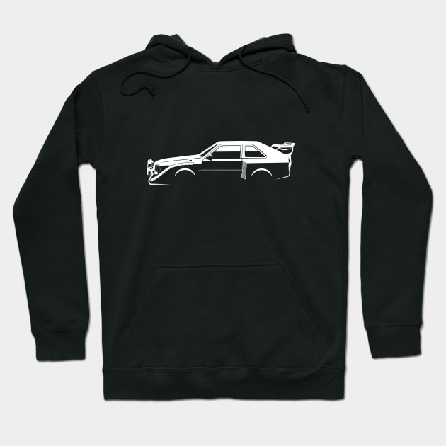 audi quattro rally Hoodie by fourdsign